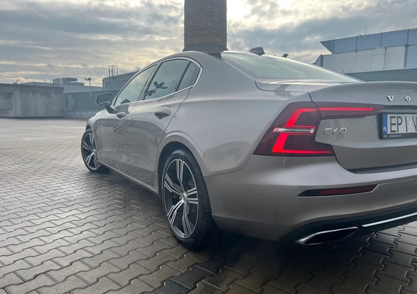 Volvo S60 cena 146000 przebieg: 64650, rok produkcji 2019 z Sulejów małe 407